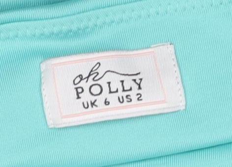 Oh Polly Women's Blue Camisole Tank Top Size 6 Summer