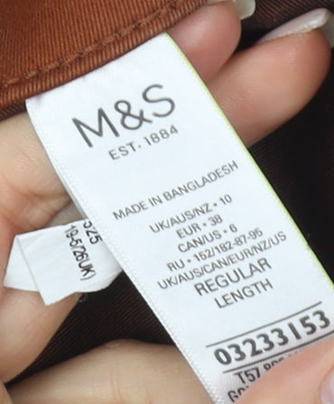 Marks and Spencer Women's Brown Jegging Size 10