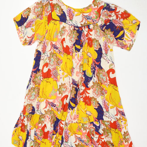 Roman Women Multicoloured Floral A-Line Dress S