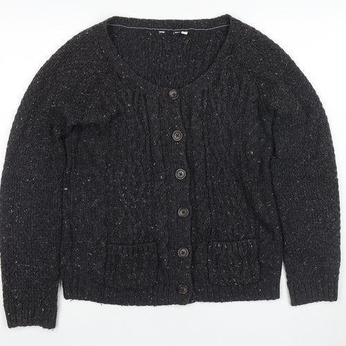 Fatface Women's Black Cardigan Size 12