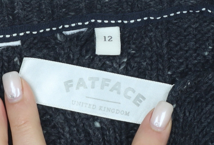 Fatface Women's Black Cardigan Size 12