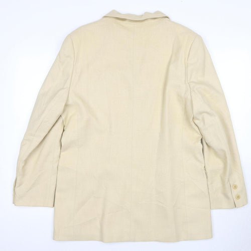 Viyella Women's Beige Suit Jacket Size 14