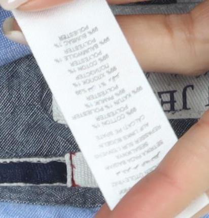 Jasper Conran Boys Blue Striped Pullover Top Age 11-12