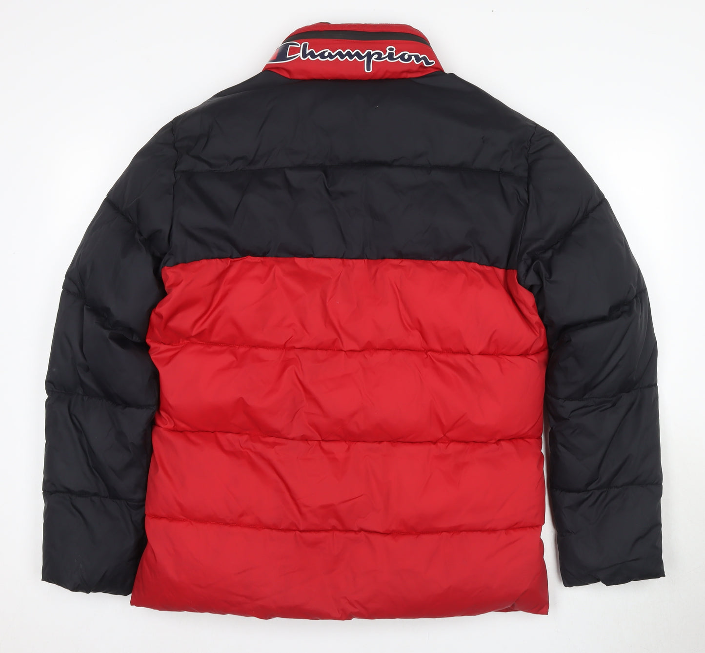 Champion Men's Red Puffer Jacket S Winter