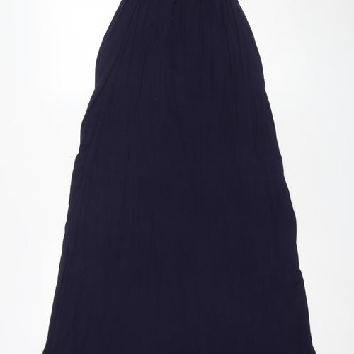 SoulCal Women's Strapless Maxi Dress - Size 12, Blue