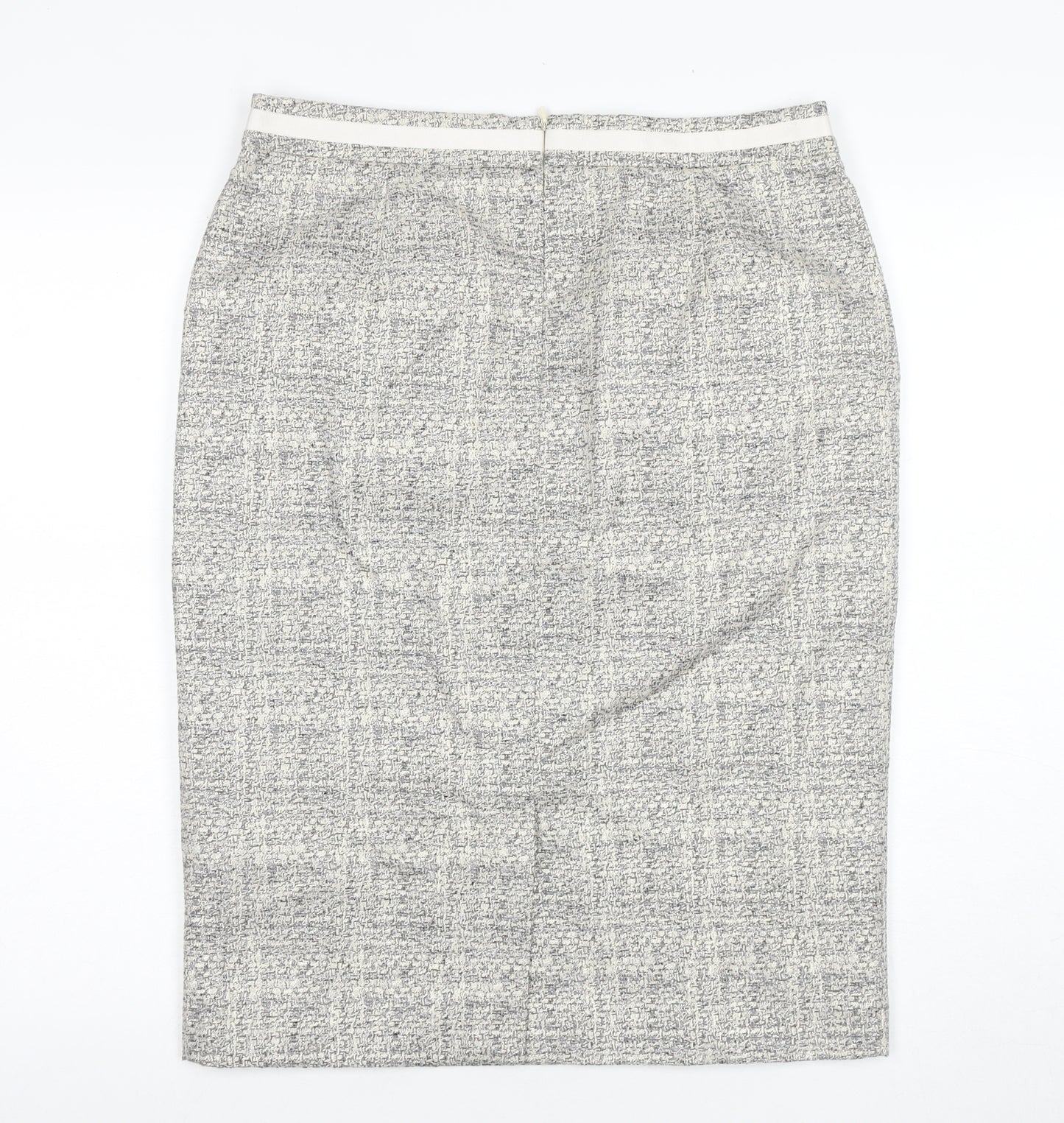 Boden Women's Multicoloured Check Pencil Skirt Size 10