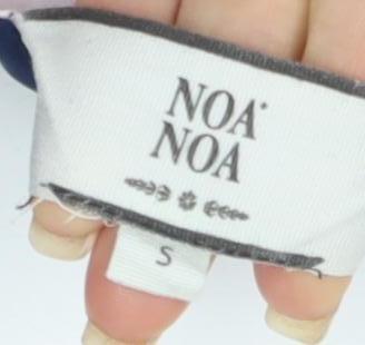 Noa Noa Women's Blue Polka Dot Pyjama Pants S