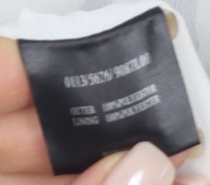 Hobbs Women's Black Floral Dress Size 10 Polyester