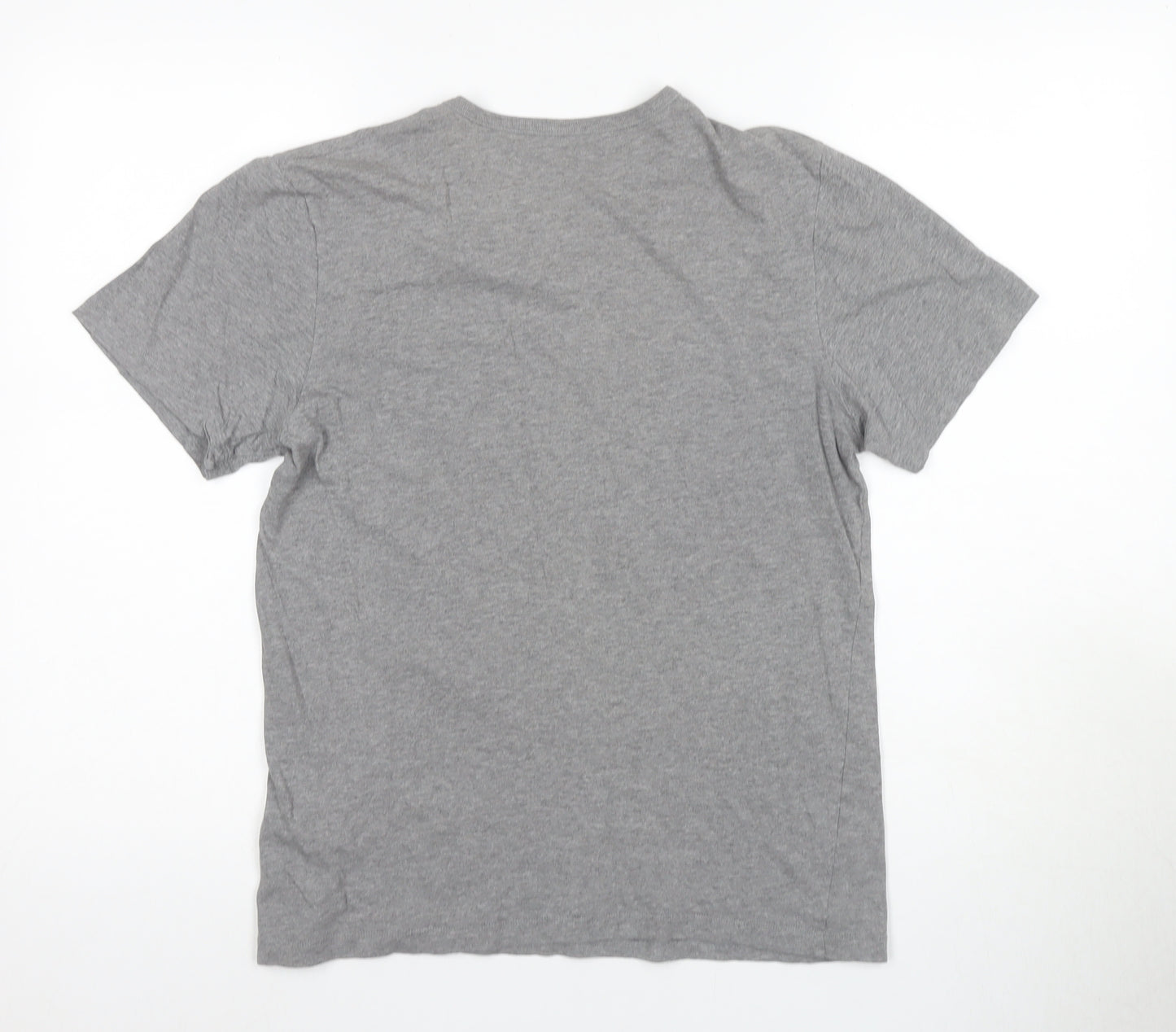 Hugo Boss Men's Grey S Logo T-Shirt