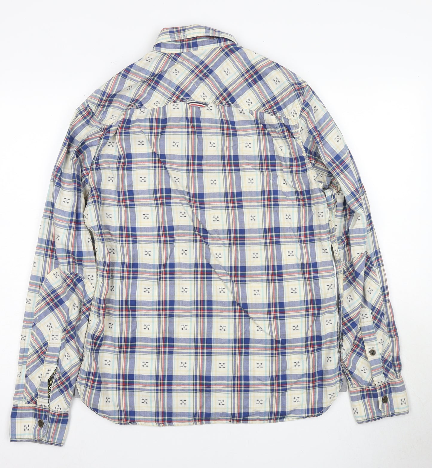 Hilfiger Denim Men's Multicoloured Plaid Long Sleeve Shirt M