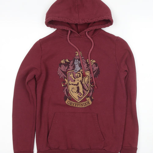 Harry Potter Gryffindor Red Hoodie XS Unisex Adults