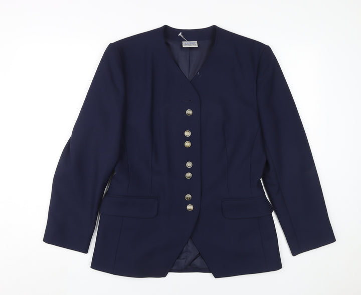 Eastex Women's Blue Blazer, Size 10, Classic Style