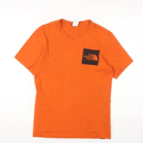 The North Face Men's Orange XS T-Shirt, Short Sleeve