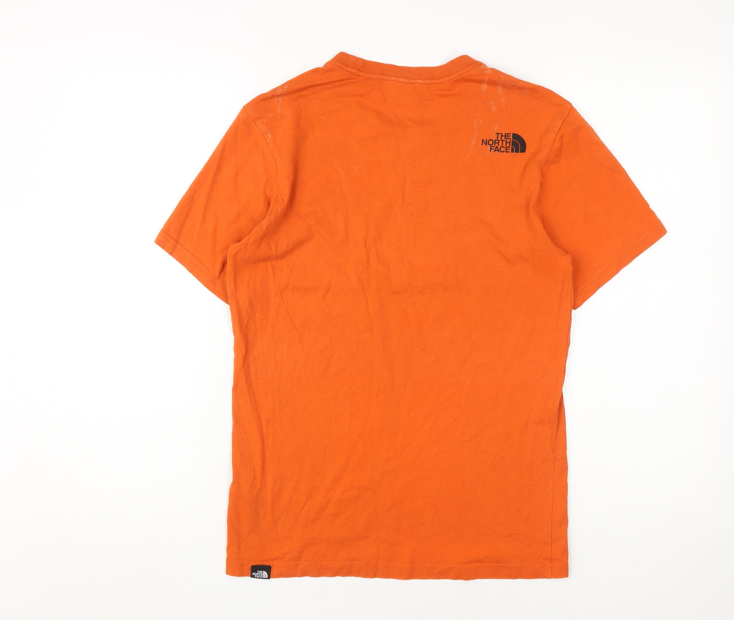 The North Face Men's Orange XS T-Shirt, Short Sleeve