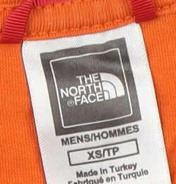 The North Face Men's Orange XS T-Shirt, Short Sleeve
