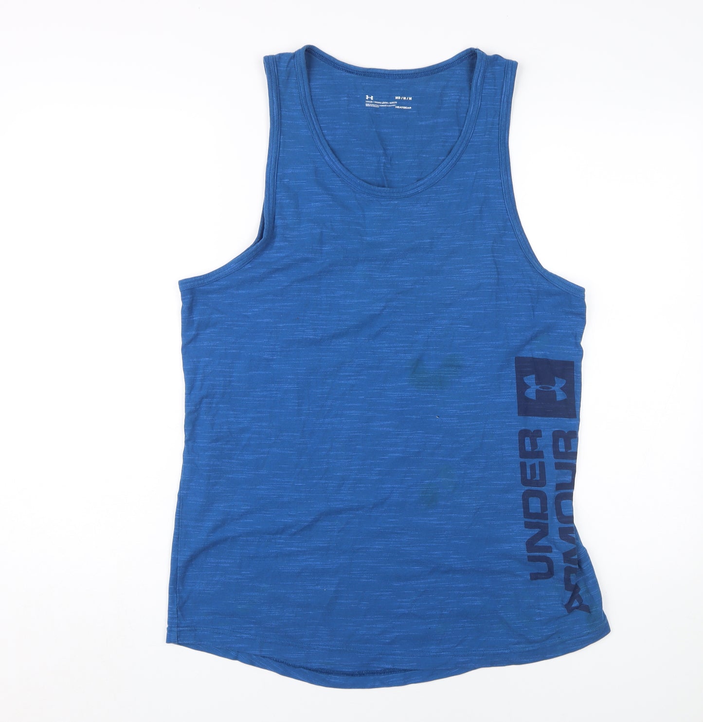 Under Armour Men's Blue Sleeveless T-Shirt M