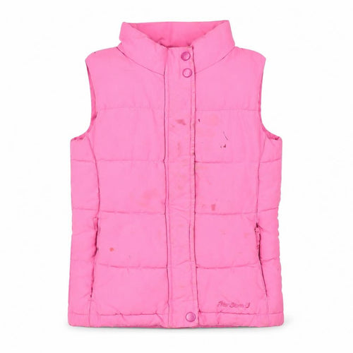 Peter Storm Girls Pink Quilted Bodywarmer 7-8 Years