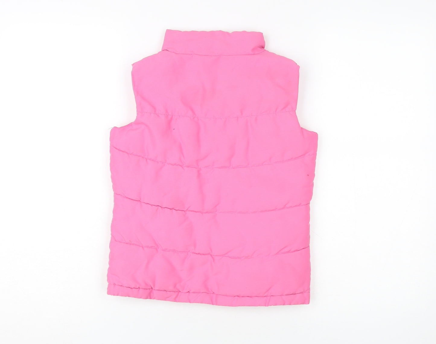 Peter Storm Girls Pink Quilted Bodywarmer 7-8 Years