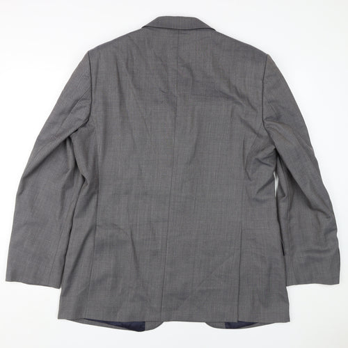 Austin Reed Men's Grey Suit Jacket, Size 44R, Formal Wear