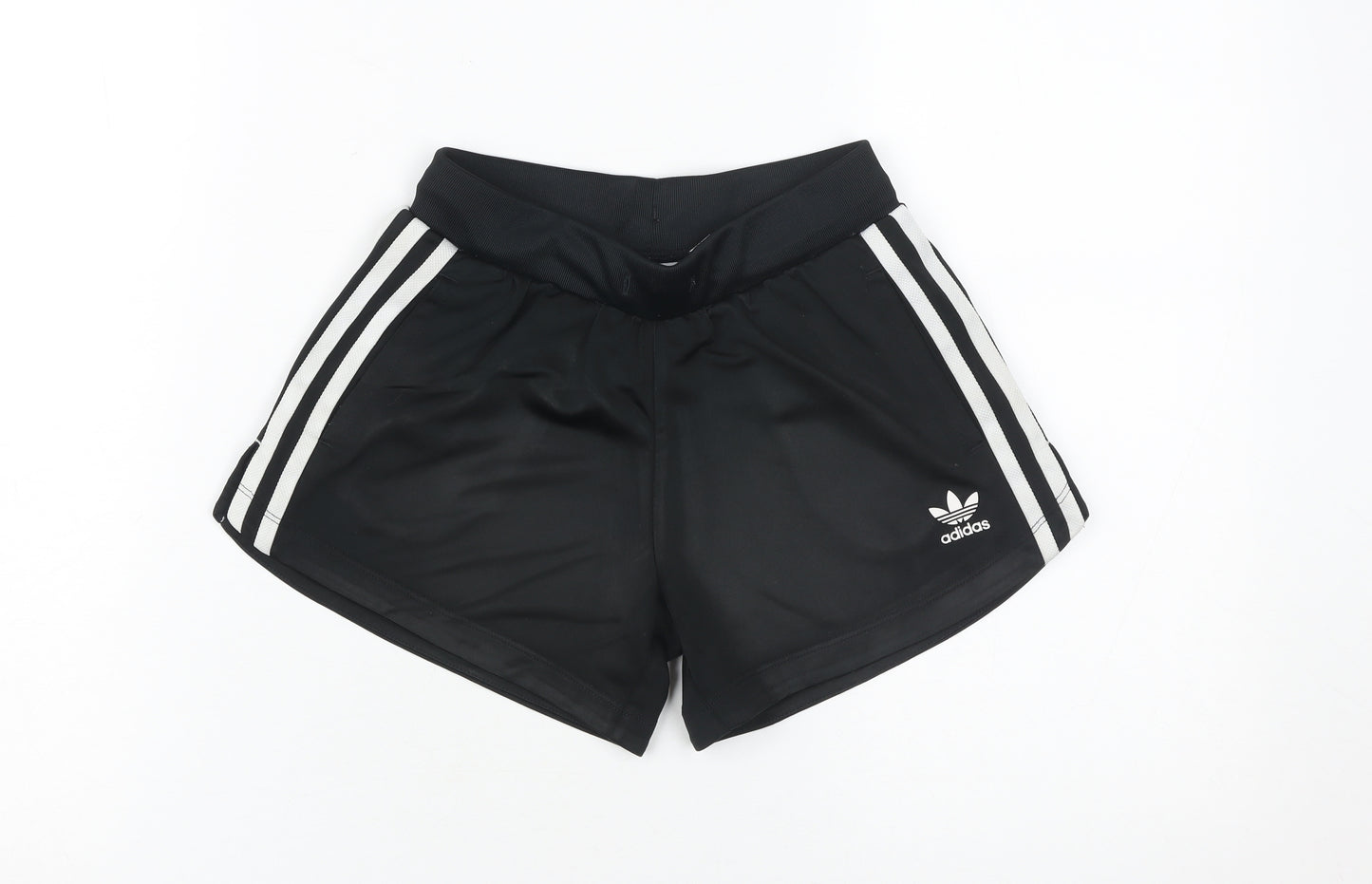 Adidas Girls Black Sweat Shorts - Size 9-10 Years