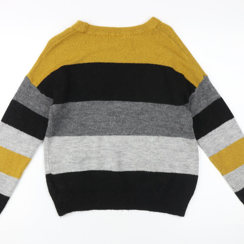 Jacqueline de Yong Women's Striped Pullover Jumper, S