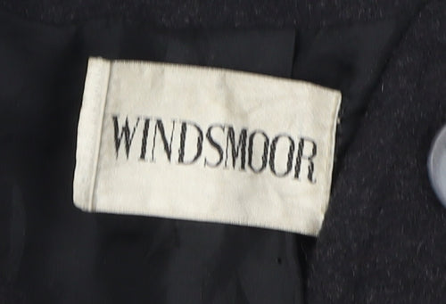 Windsmoor Women's Black Wool Coat Size 12