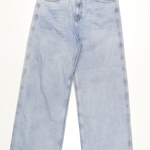 BDG Urban Outfitters Women's Blue Wide-Leg Jeans L