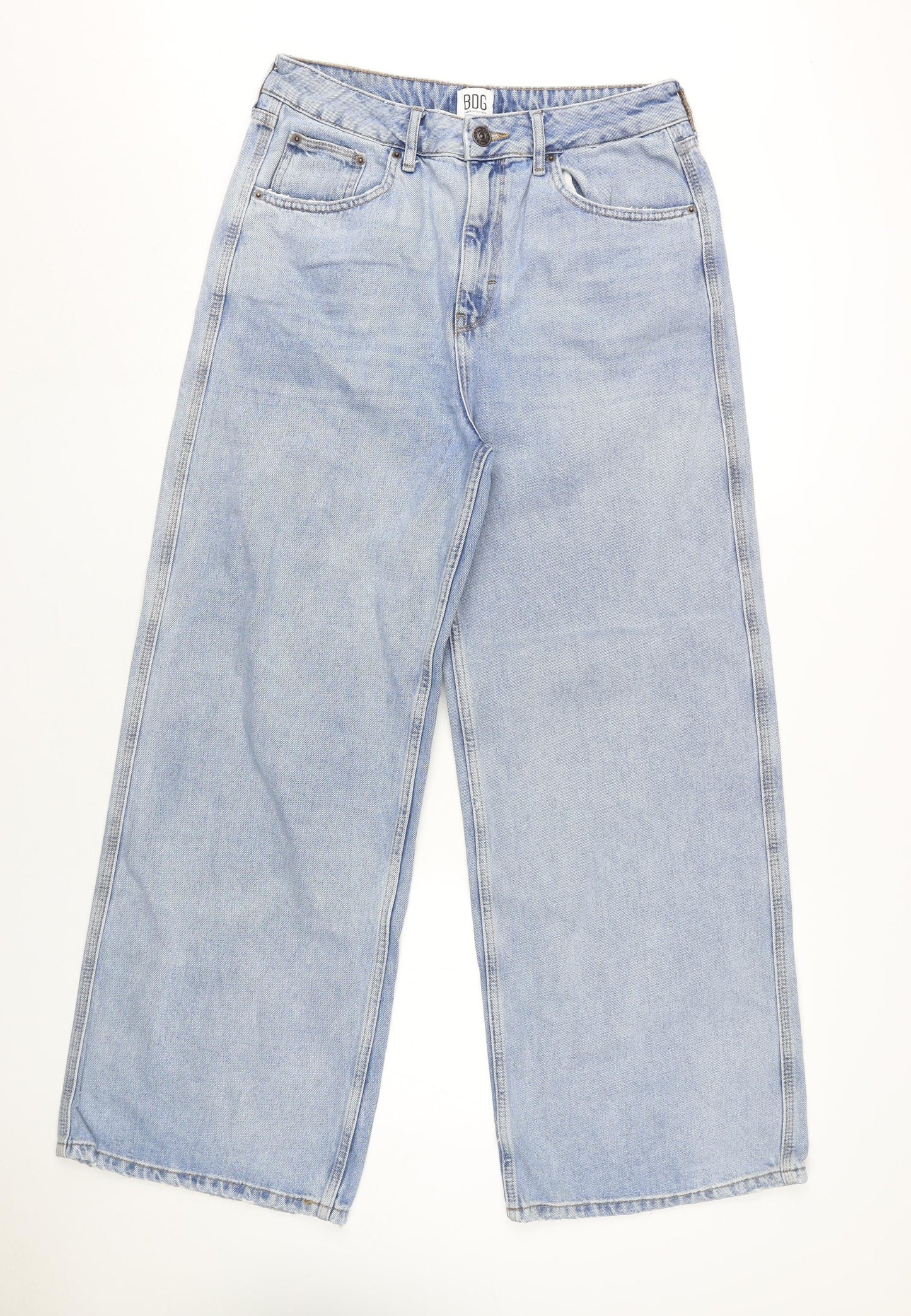 BDG Urban Outfitters Women's Blue Wide-Leg Jeans L