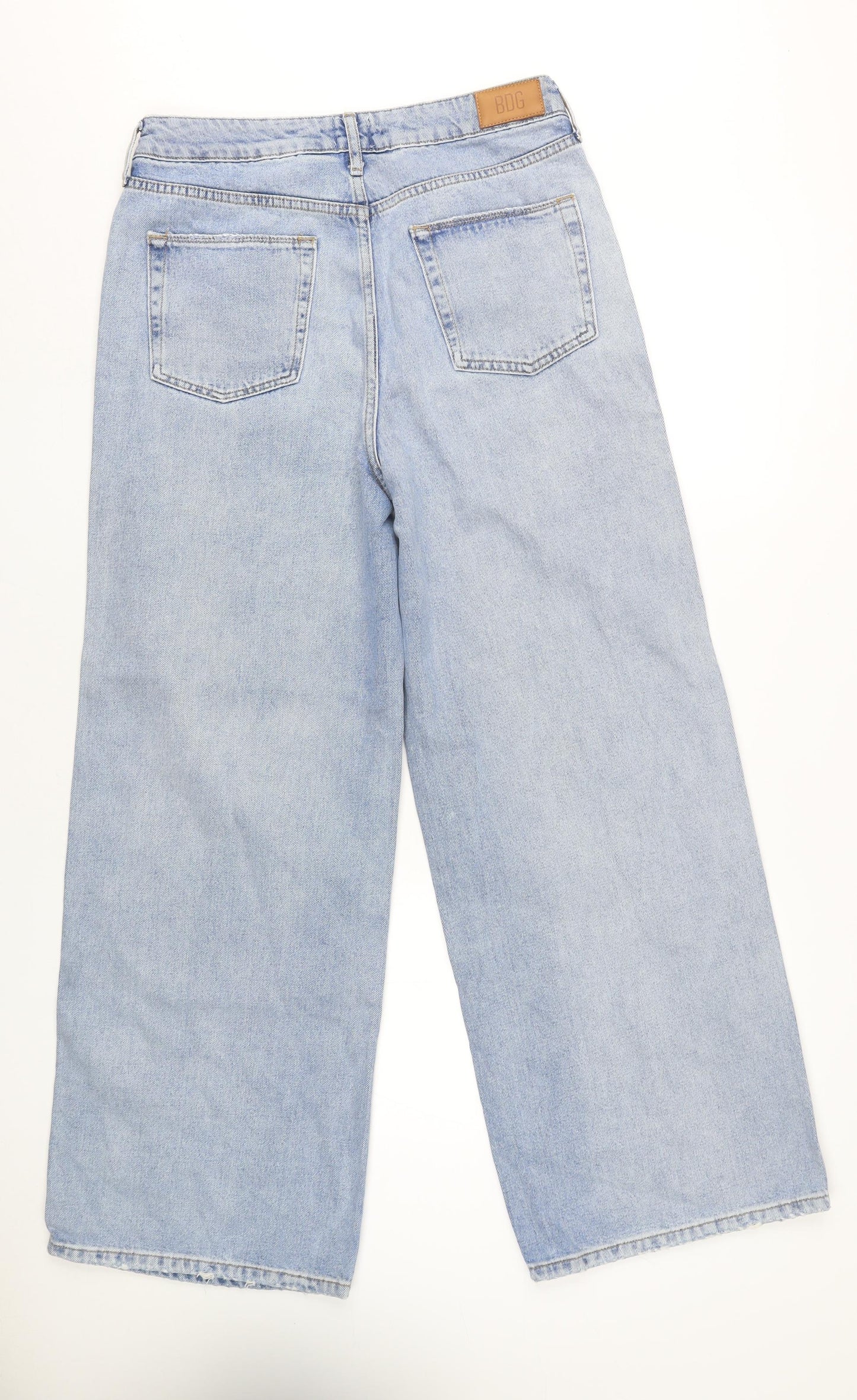 BDG Urban Outfitters Women's Blue Wide-Leg Jeans L