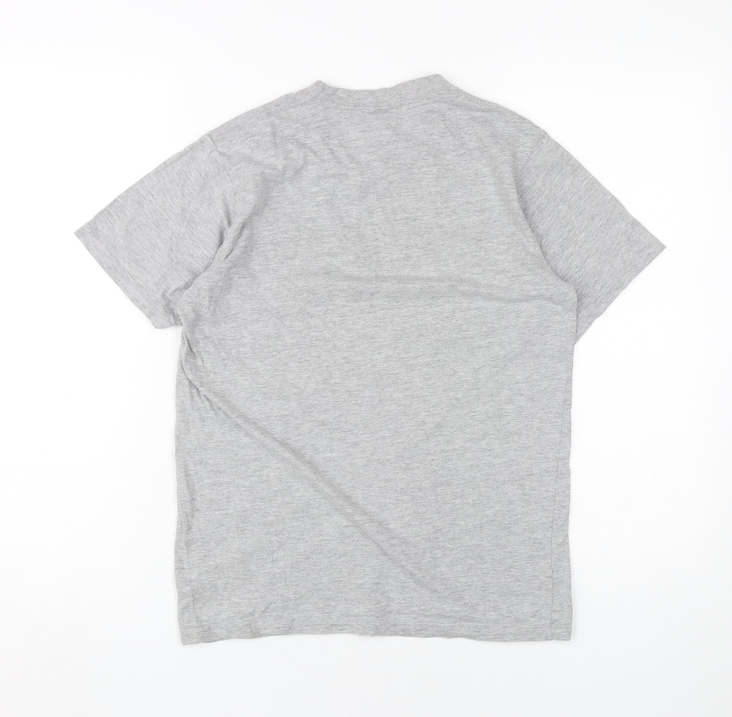 Stars & Stripes Grey T-Shirt Unisex Adults Small