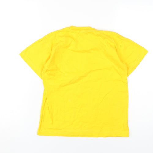 Safari Kenya Boys Yellow Graphic T-Shirt 7-9 Years