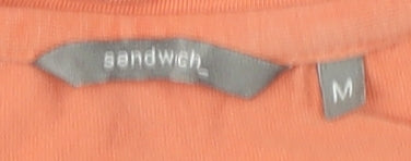 Sandwich Women's Orange M Sleeveless Tank Top