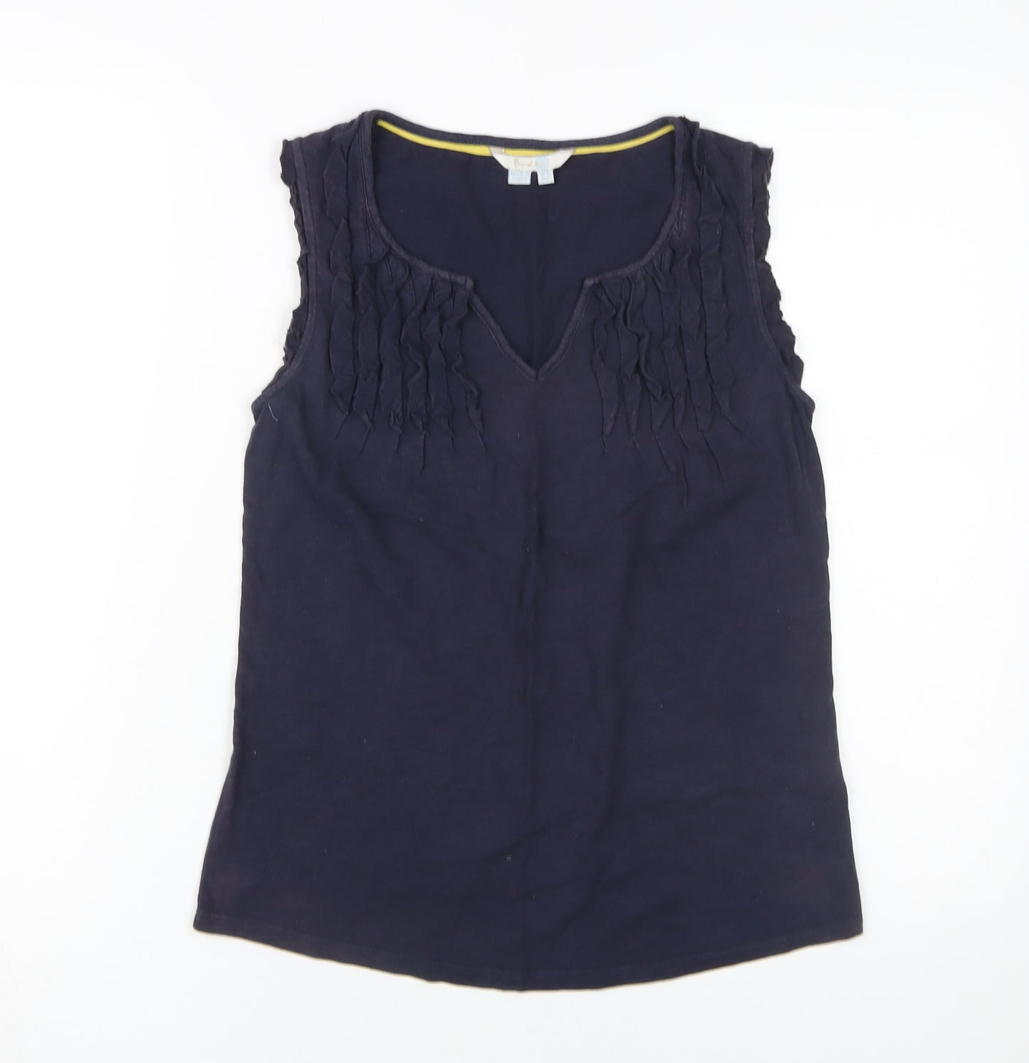 Boden Women's Blue Sleeveless Tank Top UK 6