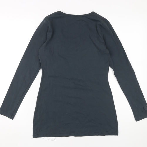 Yest Women's Black Basic Long Sleeve T-Shirt