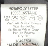 Intuition Grey Roll Neck T-Shirt Size 12