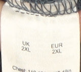 BSA Men's Blue Motorcycle Graphic Tee 2XL