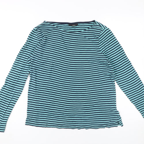 Next Maternity Blue Striped Long Sleeve T-Shirt