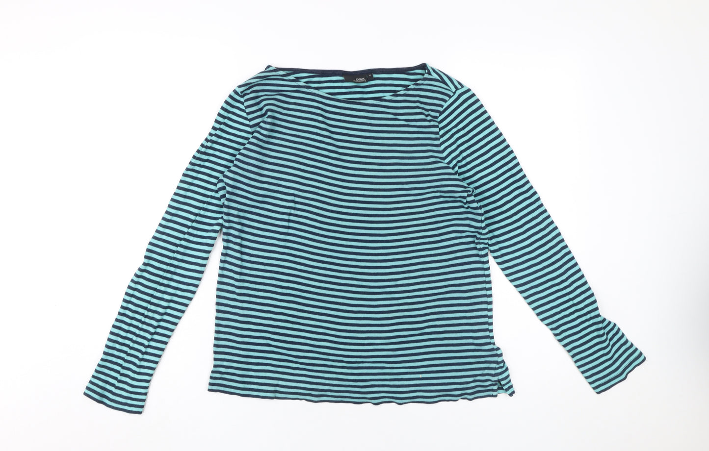 Next Maternity Blue Striped Long Sleeve T-Shirt