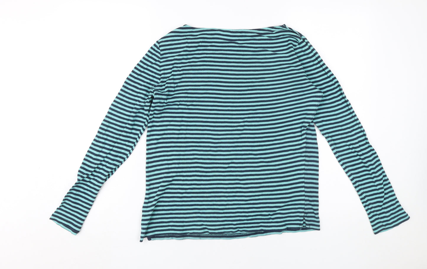 Next Maternity Blue Striped Long Sleeve T-Shirt