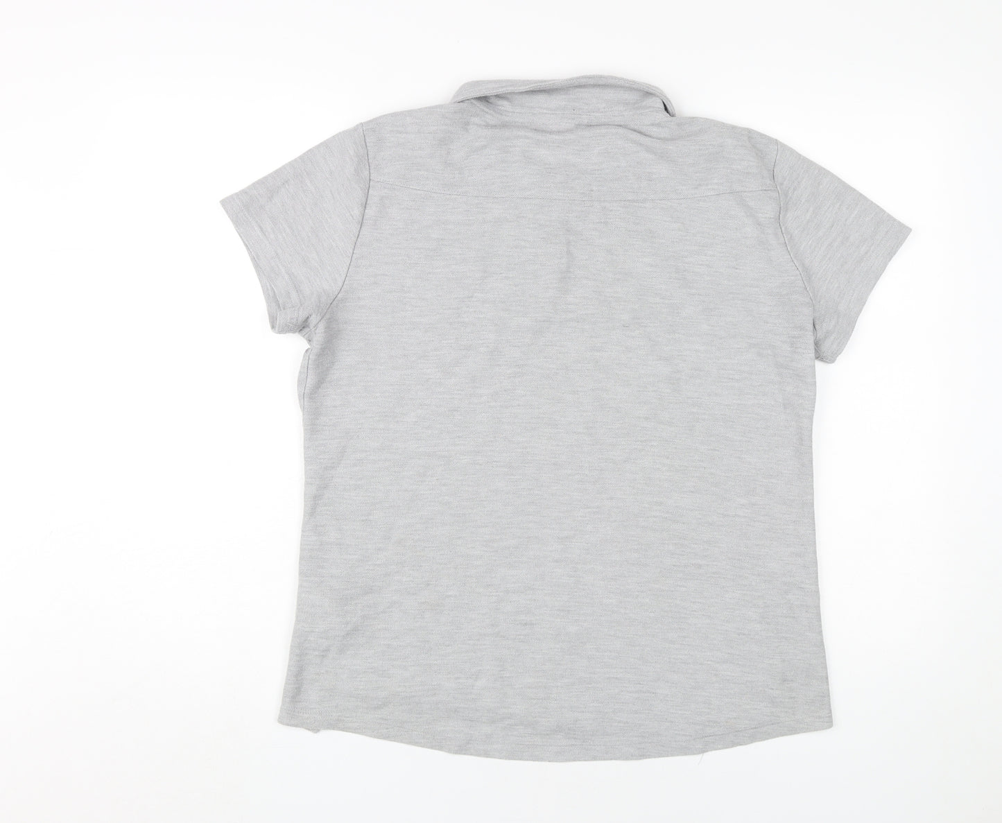 LA Gear Grey Polo Shirt, Women's Size 18 Casual