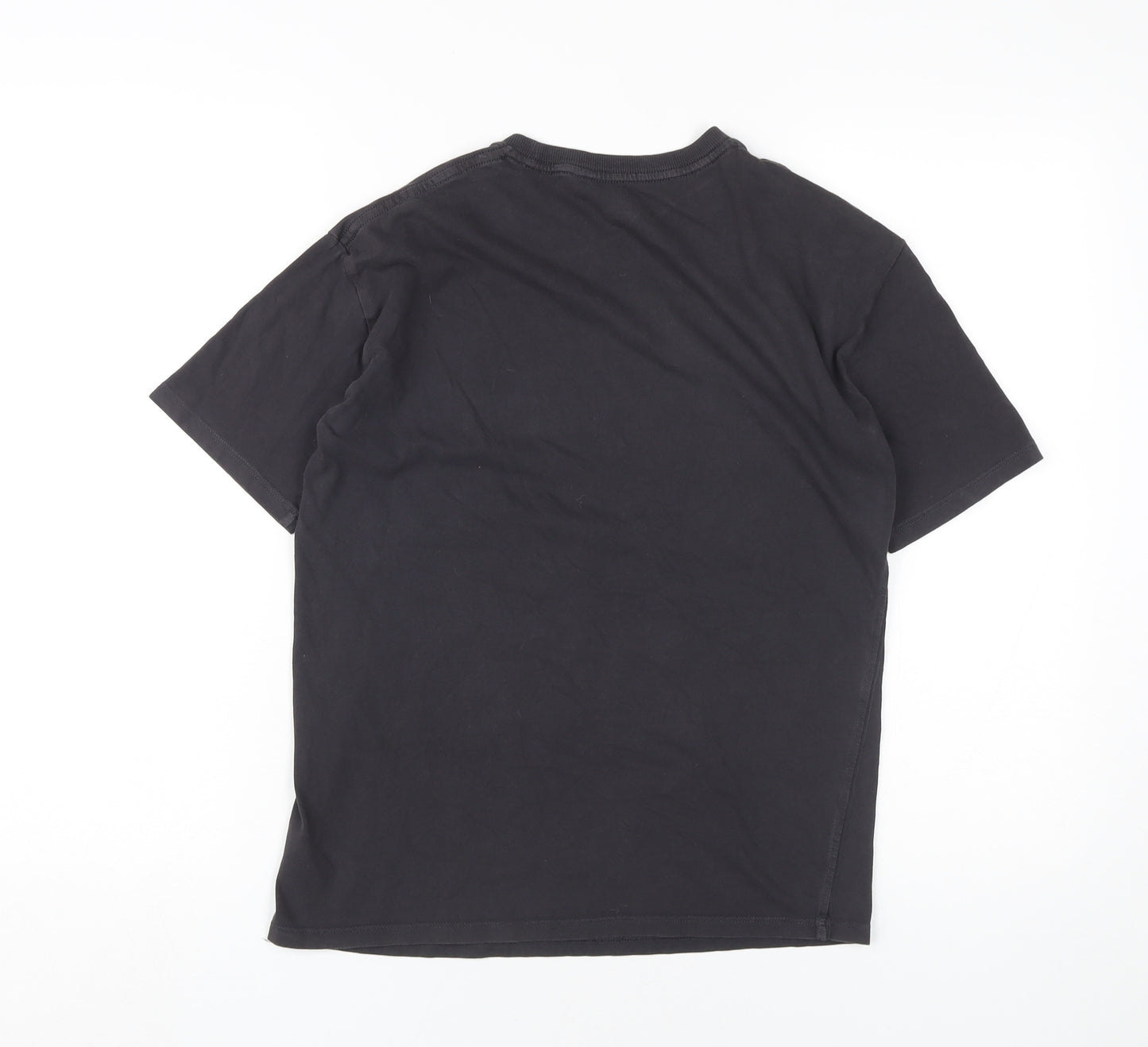 Marks and Spencer Boys Black Dinosaur Graphic T-Shirt 12-13Y