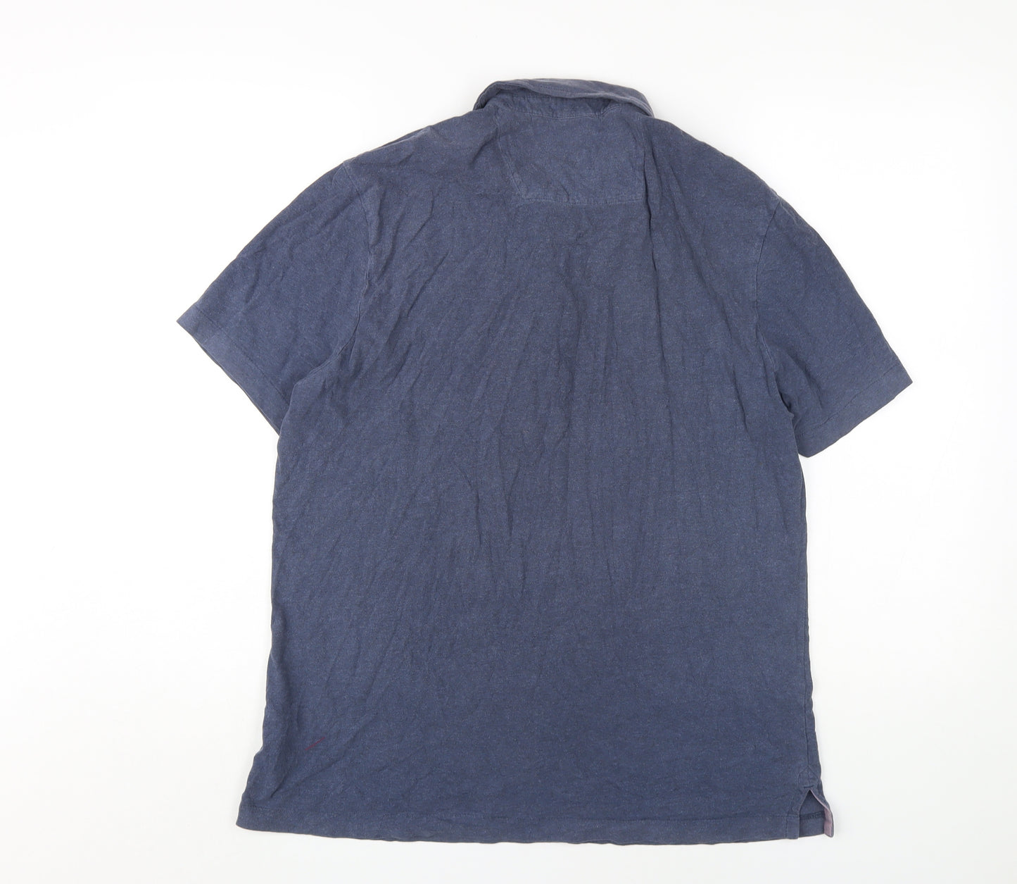 Howick Men's Blue Medium Athletic Fit Polo Shirt
