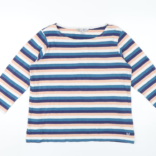 Crew Clothing Women's Multicolour Striped Blouse, Size 16