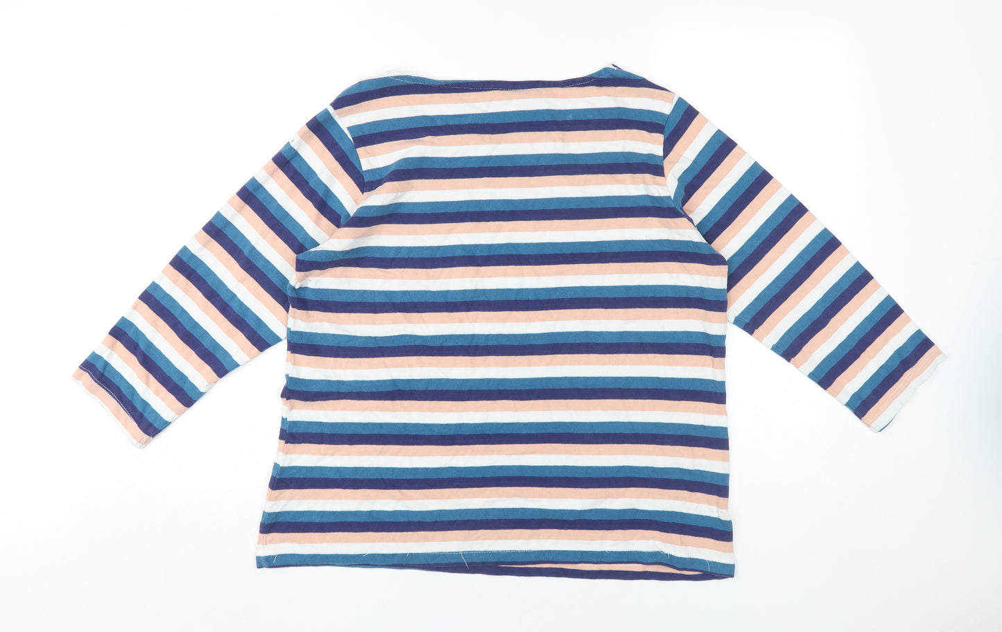 Crew Clothing Women's Multicolour Striped Blouse, Size 16