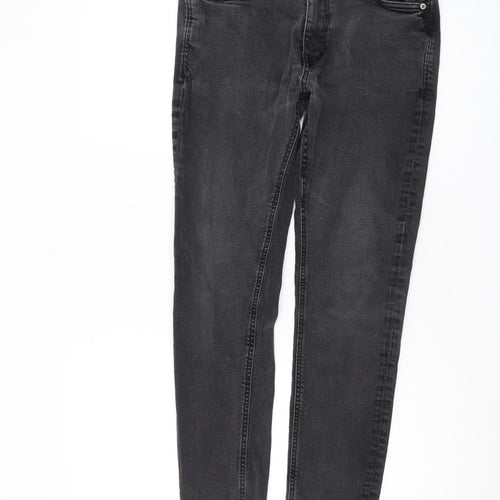 Jack & Jones Men's Black Slim Skinny Jeans, Size 32