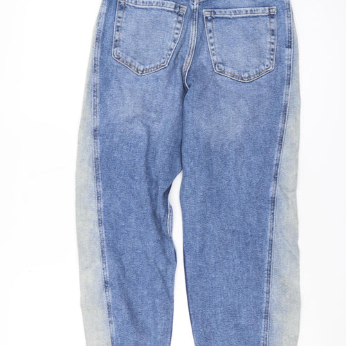 Hollister Women's Blue Mom Jeans Relaxed Fit 1R