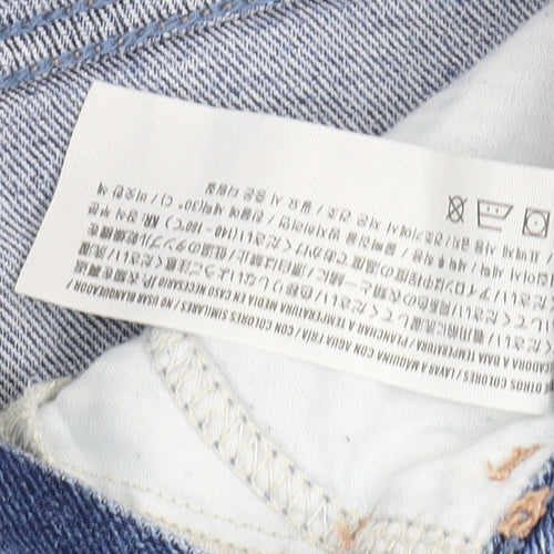 Hollister Women's Blue Mom Jeans Relaxed Fit 1R