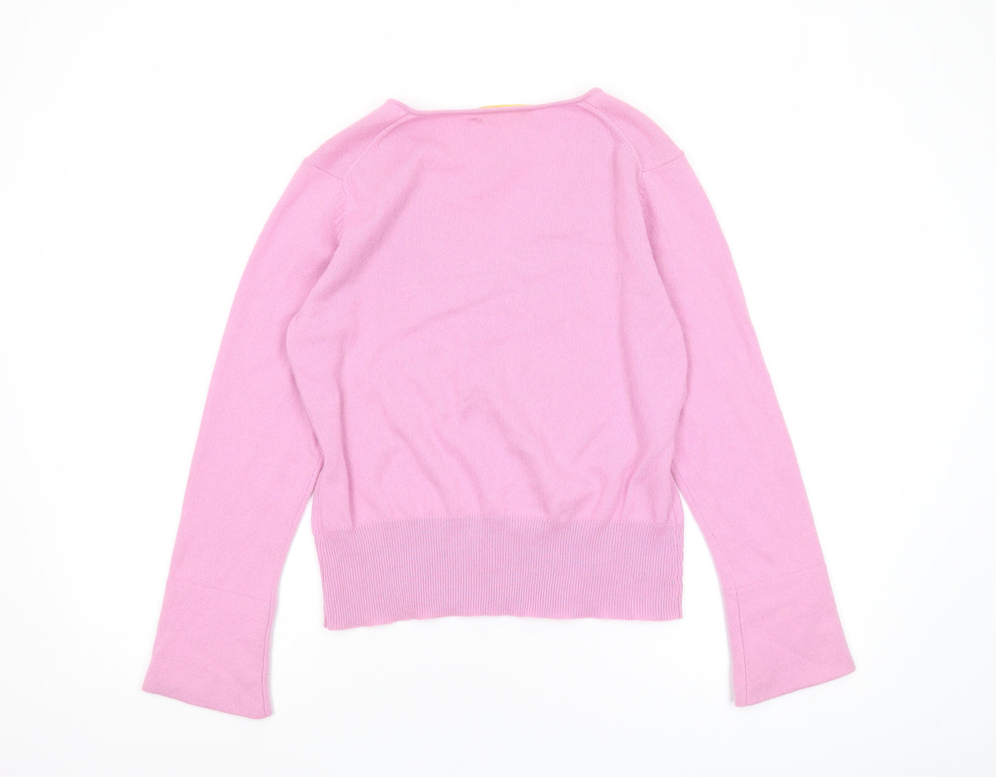 The Cashmere Company Women's Pink Cashmere Pullover M