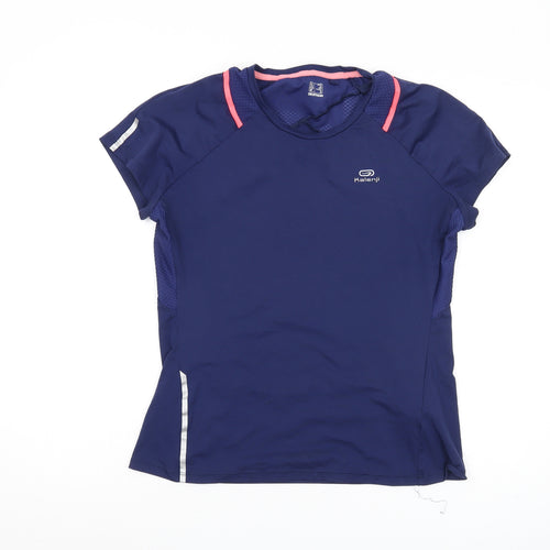 Decathlon Women's Blue Running T-Shirt Size 14