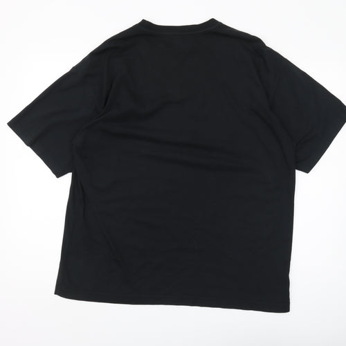 Marlboro Classics Men's Black Cotton T-Shirt Size L